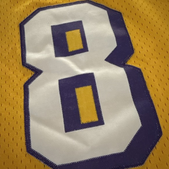 Vintage NBA Nike Rewind Los Angeles Lakers Jersey #8 Kobe Bryant Size 4XL + 2 - Picture 11 of 12